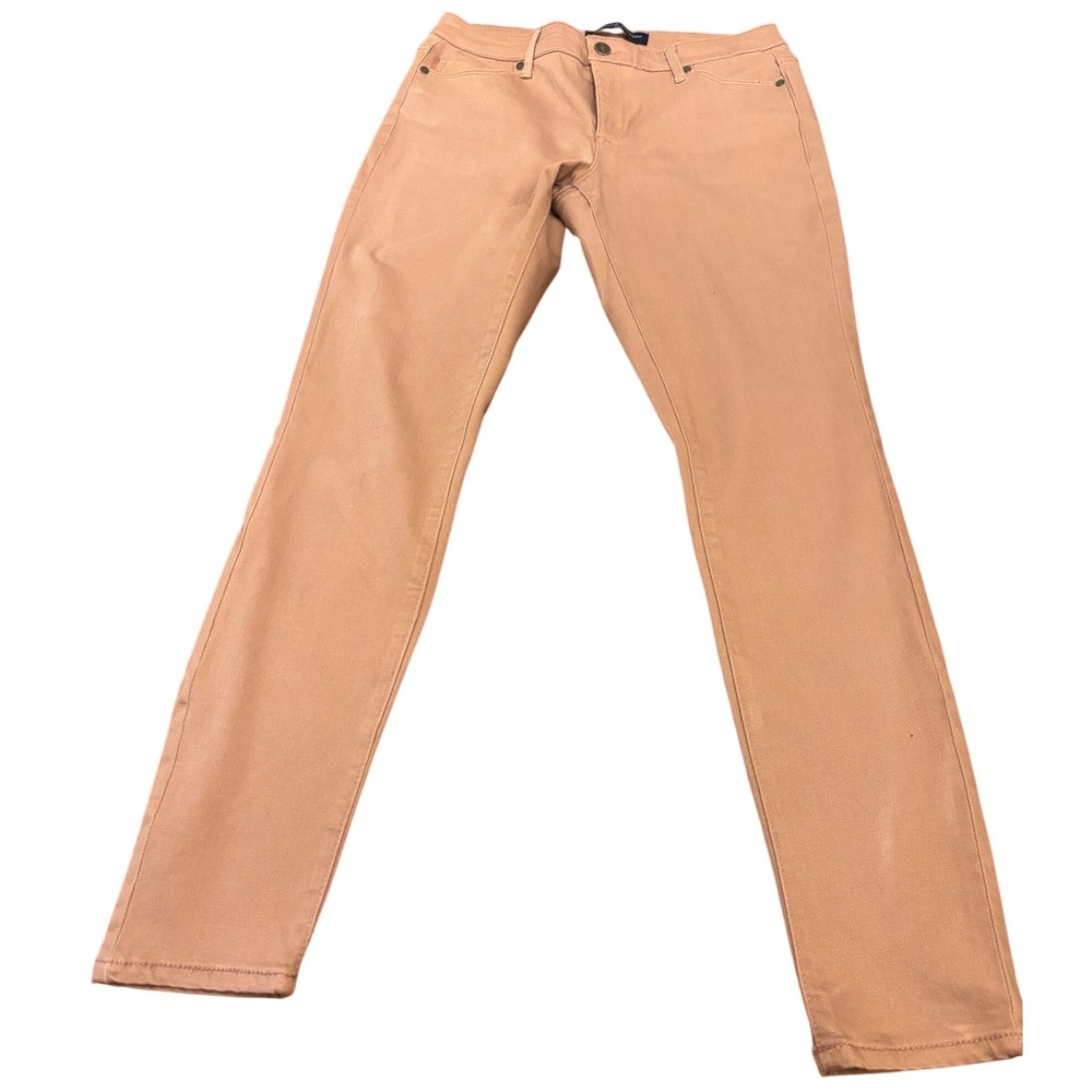 Adrienne Vittadini Jeans Skinny Ankle‎ Pants Casual Stretchy 30W Pink Size 6